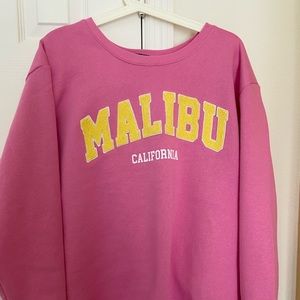 Malibu California Textured sweatshirt